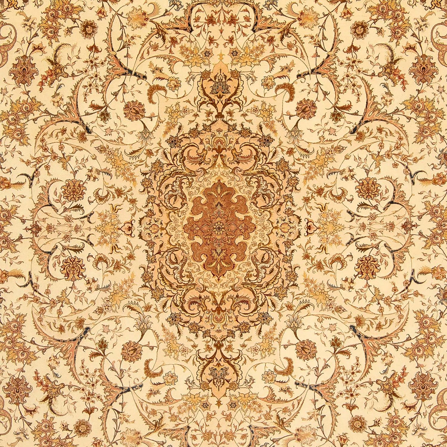 Perser Rug - Tabriz - Royal - 350 x 251 cm - light brown