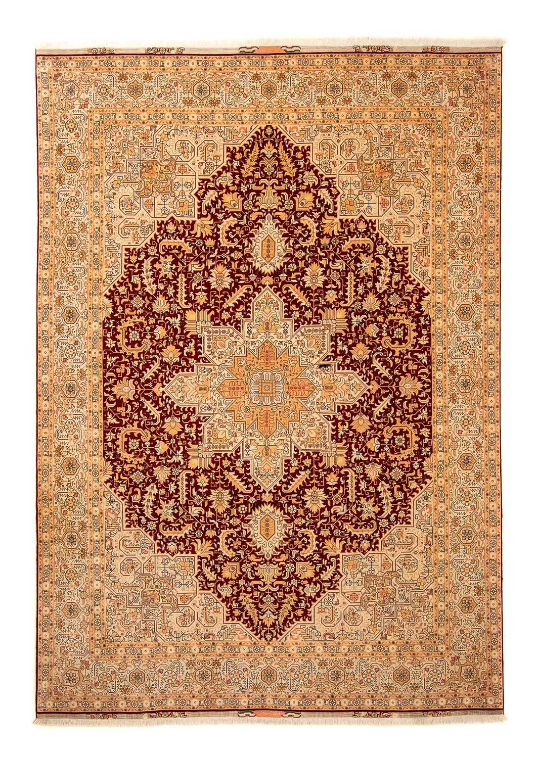 Perser Rug - Tabriz - Royal - 360 x 253 cm - dark red