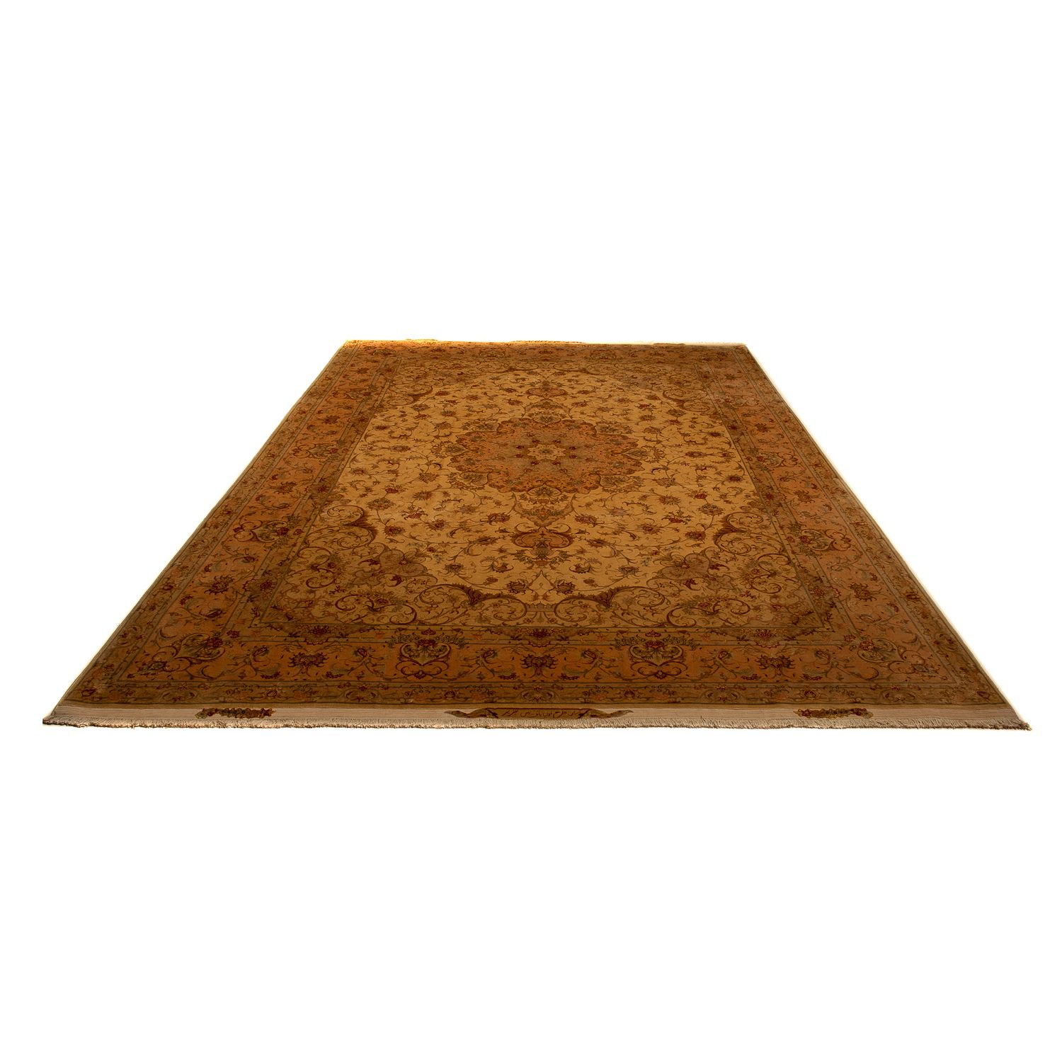 Perser Rug - Tabriz - Royal - 346 x 258 cm - gold