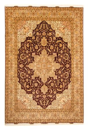 Perser Rug - Tabriz - Royal - 346 x 245 cm - light brown