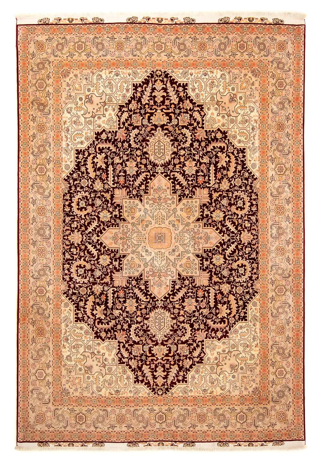 Perser Rug - Tabriz - Royal - 356 x 250 cm - light brown