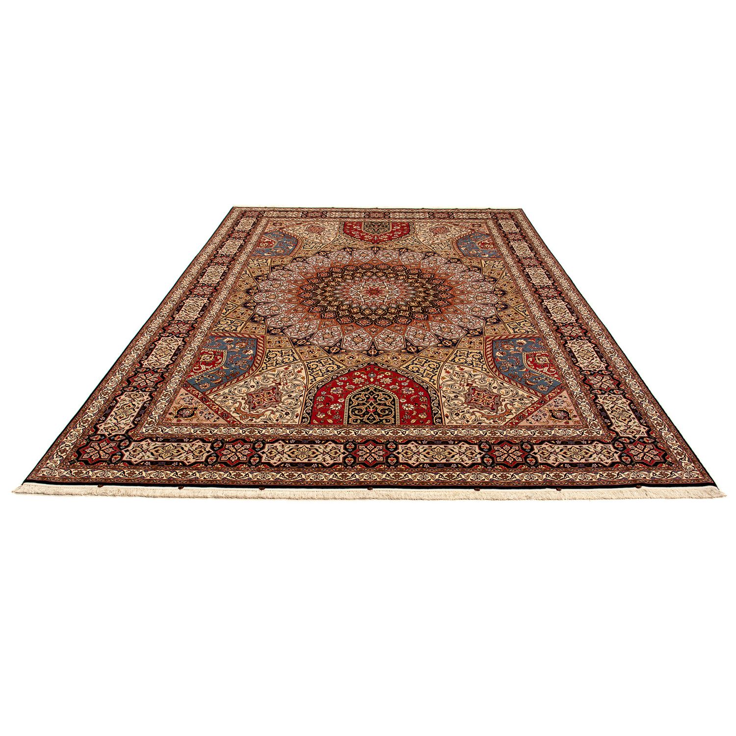 Perser Rug - Tabriz - Royal - 358 x 253 cm - light brown