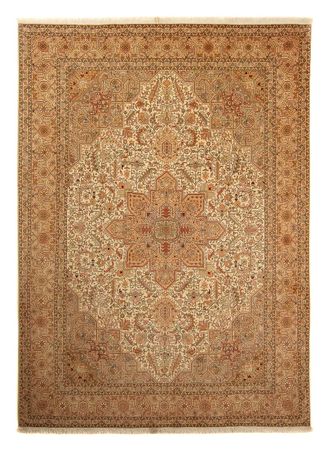 Perser Rug - Tabriz - Royal - 344 x 251 cm - light brown