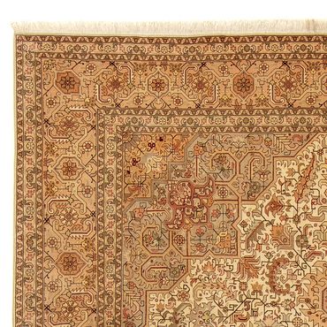 Perser Rug - Tabriz - Royal - 344 x 251 cm - light brown