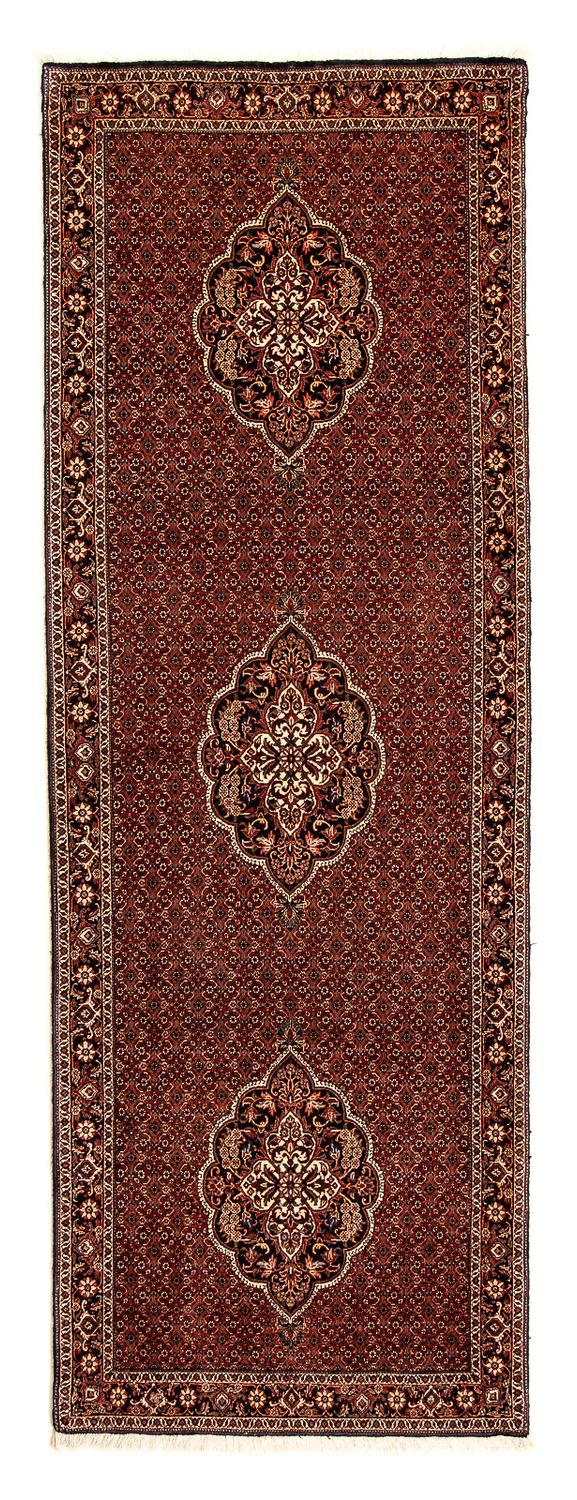 Runner Perser Rug - Bidjar - 297 x 102 cm - dark red