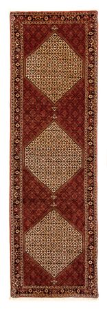 Runner Perser Rug - Bidjar - 305 x 84 cm - dark red