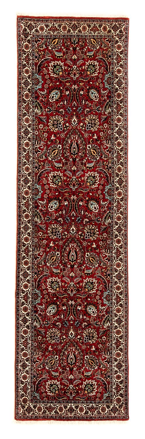 Runner Perser Rug - Bidjar - 298 x 83 cm - dark red