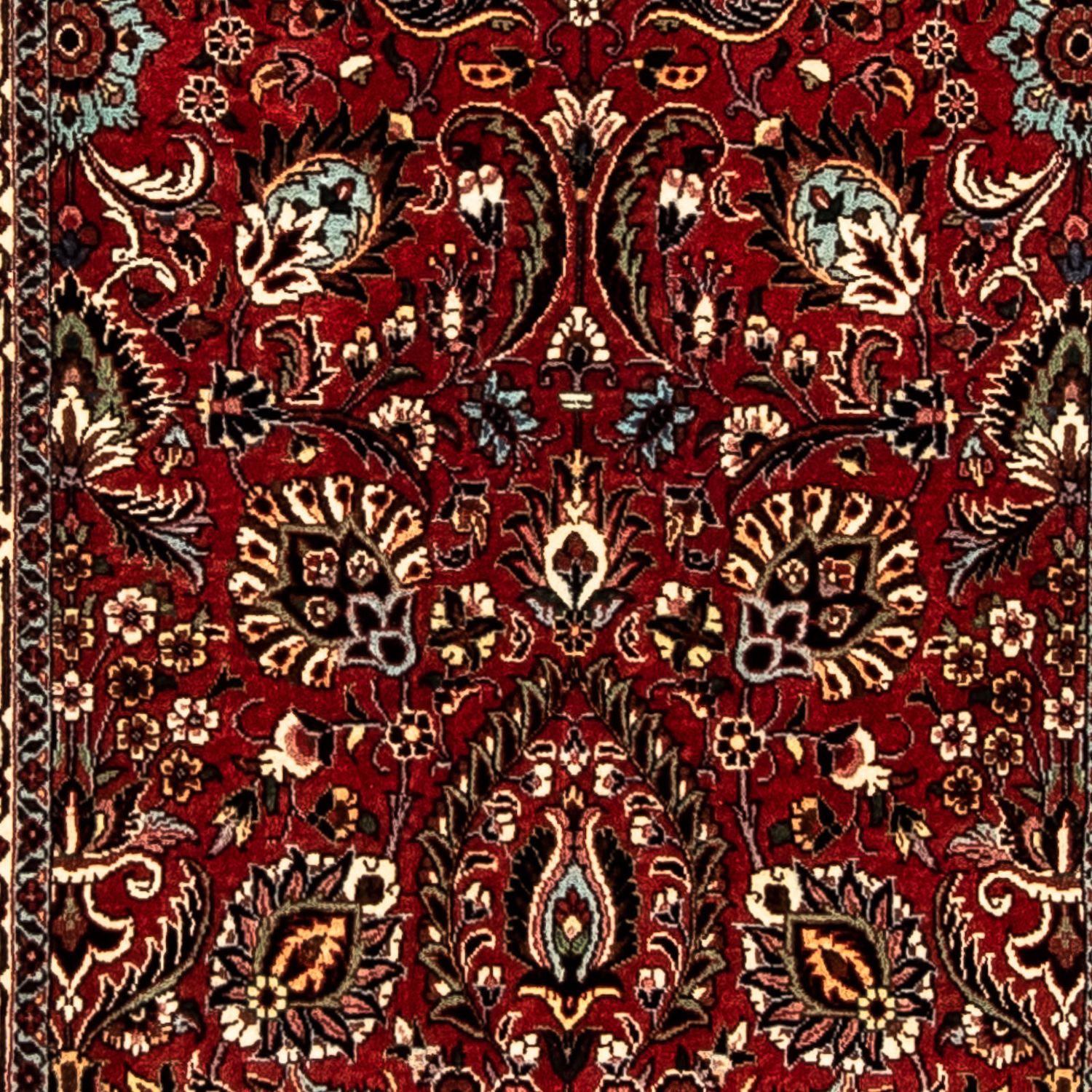 Runner Perser Rug - Bidjar - 298 x 83 cm - dark red