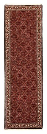 Runner Perser Rug - Bidjar - 304 x 86 cm - dark red