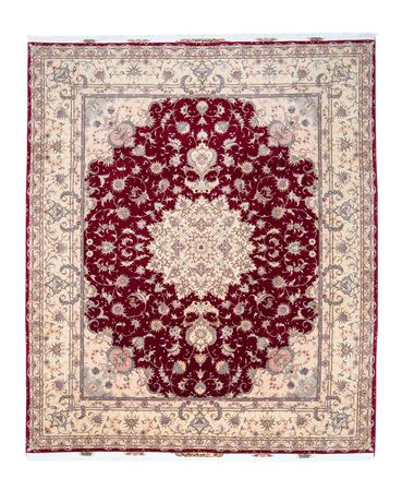 Perser Rug - Tabriz - Royal - 293 x 248 cm - dark red