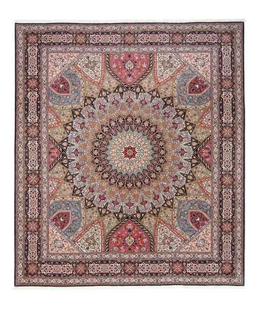 Perser Rug - Tabriz - Royal - 297 x 253 cm - multicolored