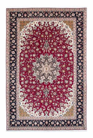 Perser Rug - Tabriz - Royal - 308 x 203 cm - dark red