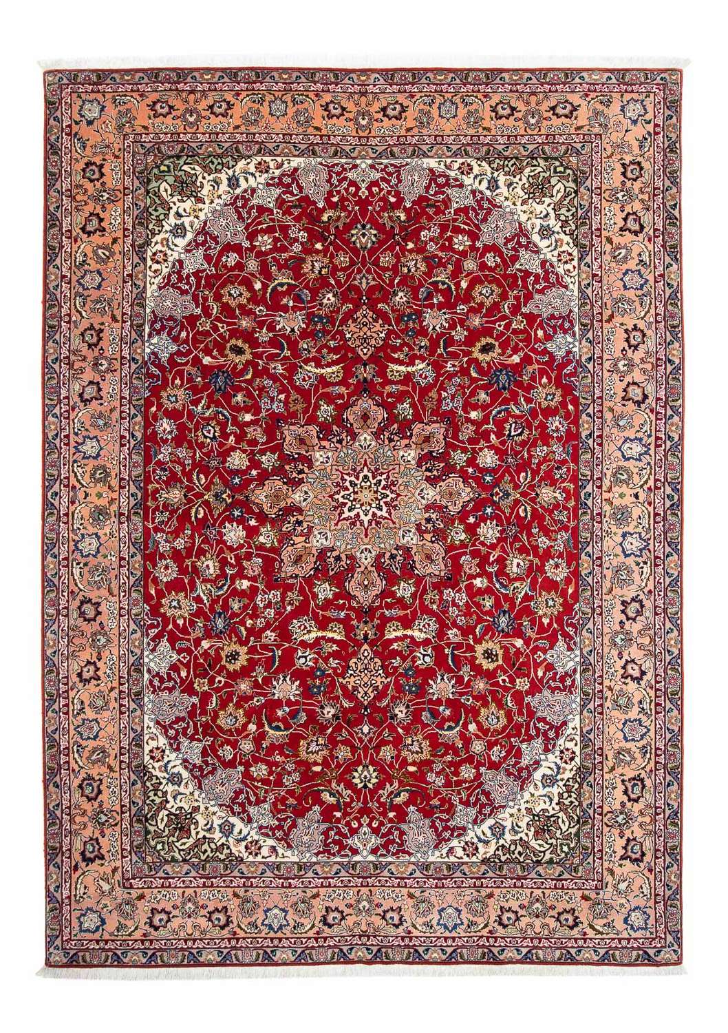 Perser Rug - Tabriz - Royal - 307 x 205 cm - dark red