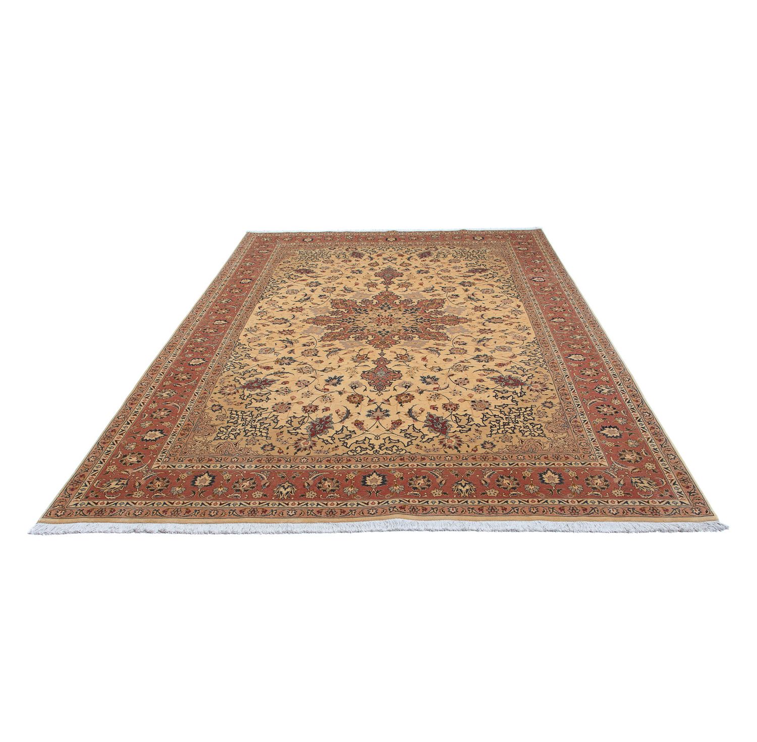 Perser Rug - Tabriz - Royal - 305 x 198 cm - light brown