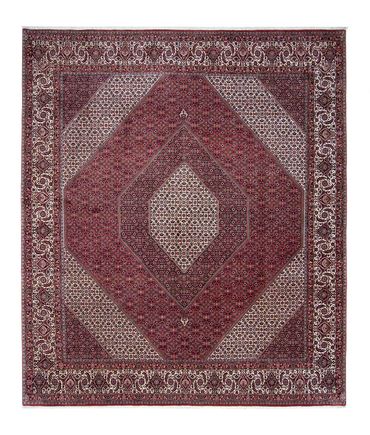 Perser Rug - Bidjar - 340 x 300 cm - dark red