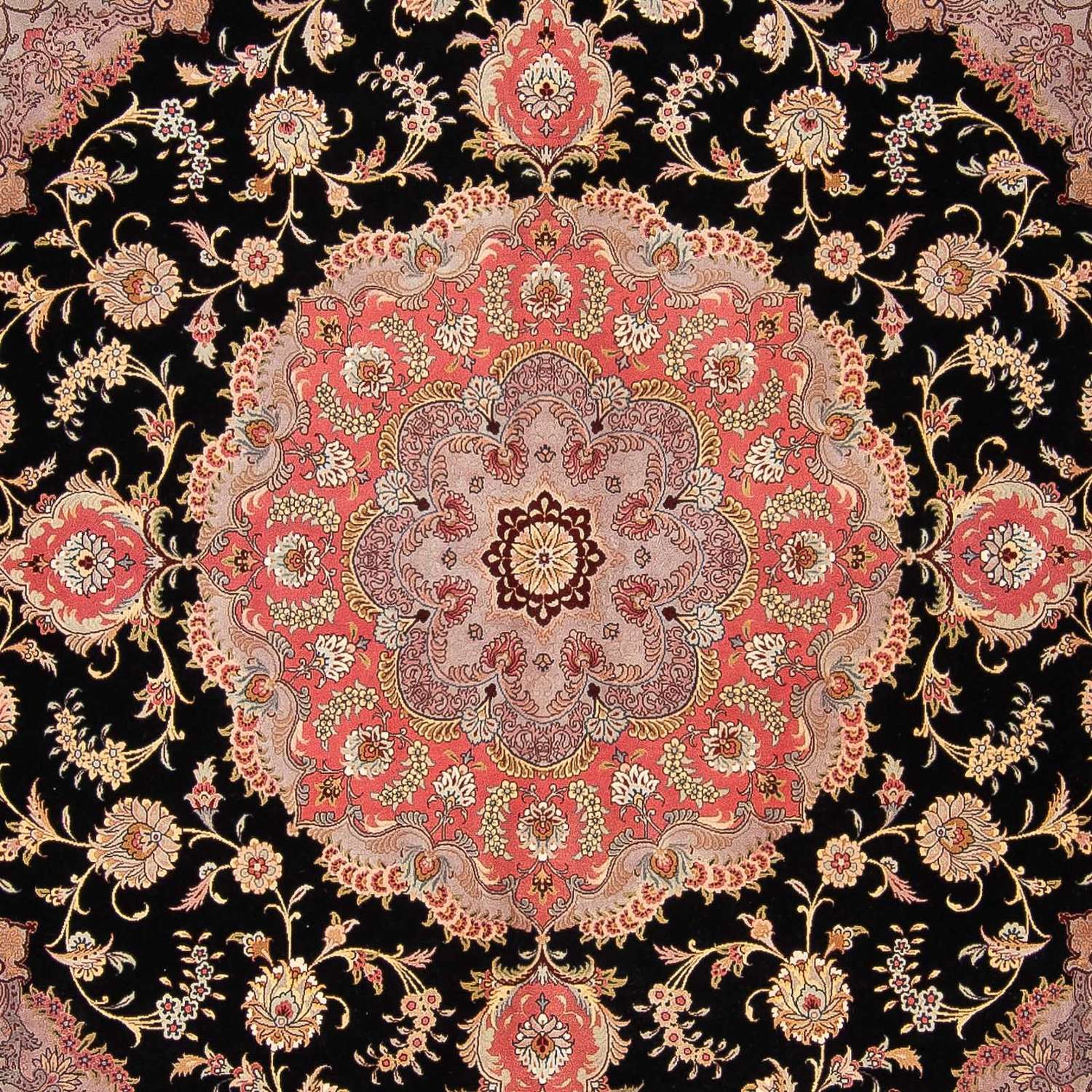 Perser Rug - Tabriz - Royal square  - 300 x 290 cm - red
