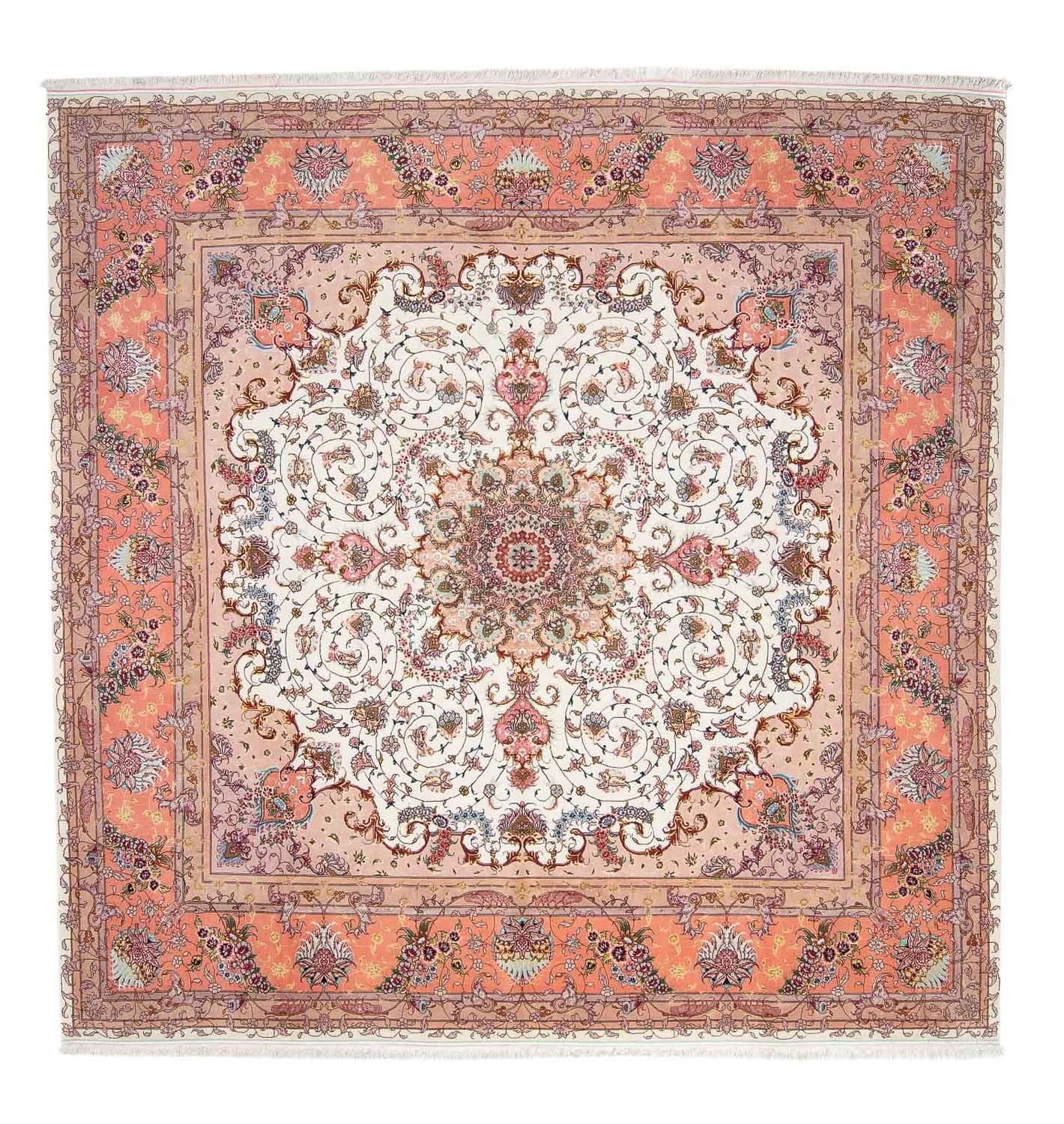 Perser Rug - Tabriz - Royal square  - 300 x 298 cm - beige