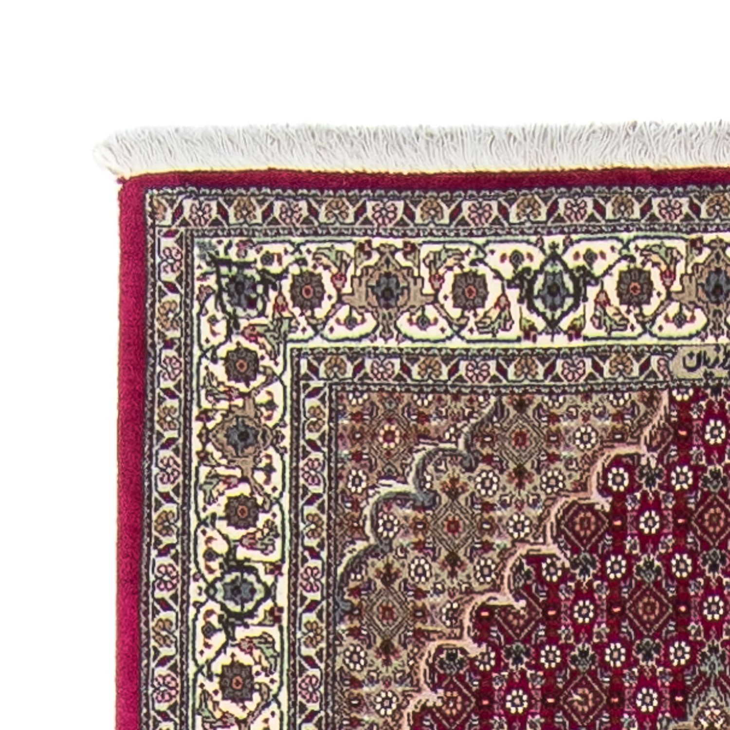 Runner Perser Rug - Tabriz - 344 x 80 cm - dark red