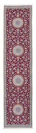 Runner Perser Rug - Nain - Royal - 393 x 89 cm - dark red