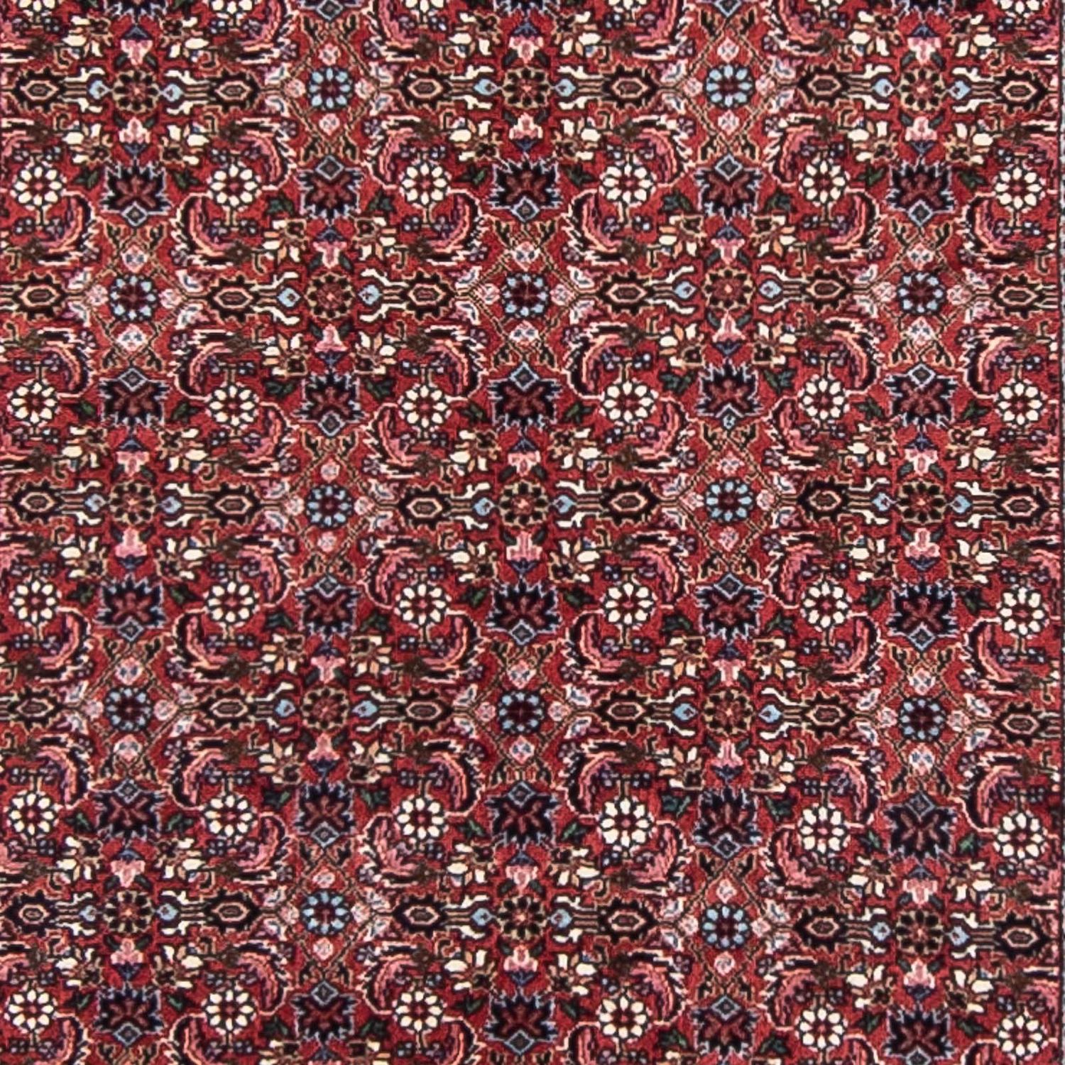 Runner Perser Rug - Bidjar - 385 x 84 cm - dark red