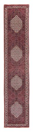 Runner Perser Rug - Bidjar - 415 x 78 cm - dark red