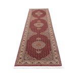 Runner Perser Rug - Tabriz - 351 x 83 cm - dark red