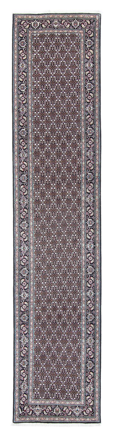 Runner Perser Rug - Tabriz - 389 x 74 cm - grey