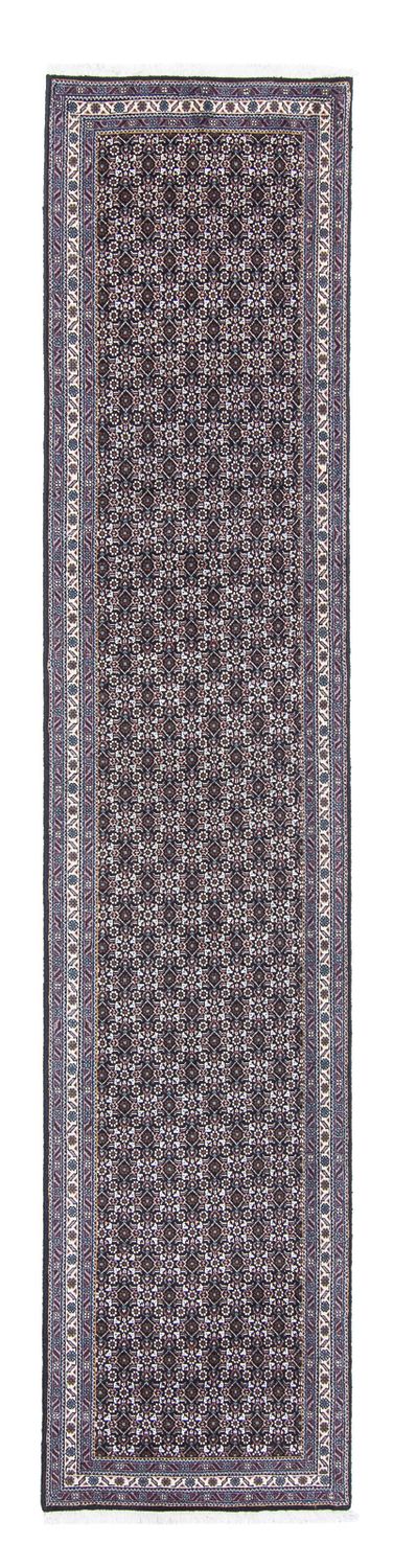 Runner Perser Rug - Tabriz - 348 x 70 cm - grey