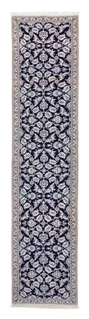 Runner Perser Rug - Nain - Royal - 367 x 75 cm - dark blue