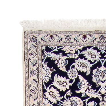 Runner Perser Rug - Nain - Royal - 367 x 75 cm - dark blue