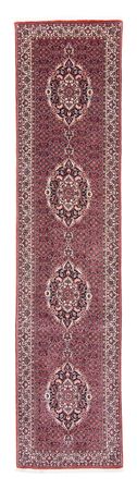 Runner Perser Rug - Bidjar - 363 x 83 cm - dark red