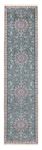 Runner Perser Rug - Nain - Royal - 394 x 88 cm - light blue