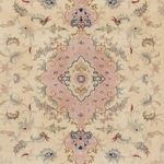 Runner Perser Rug - Tabriz - Royal - 397 x 86 cm - beige