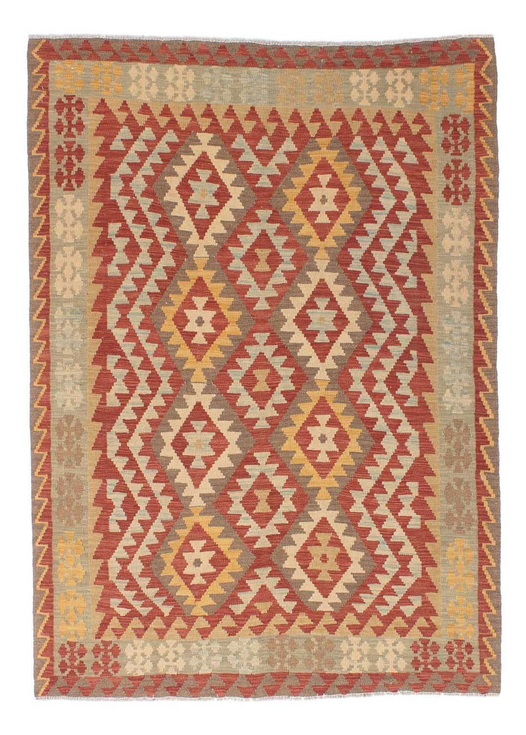 Kelim Rug - Oriental - 188 x 145 cm - multicolored