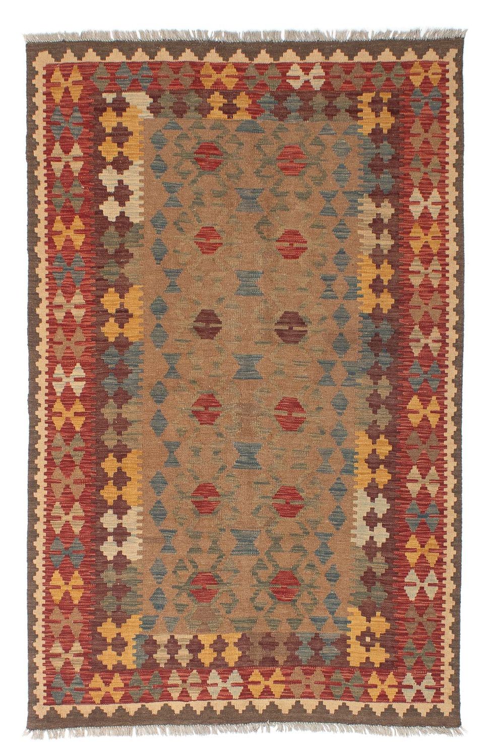 Kelim Rug - Oriental - 199 x 148 cm - multicolored