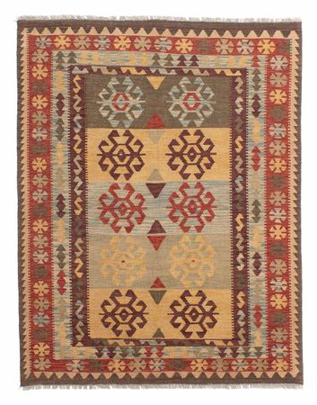 Kelim Rug - Oriental - 196 x 151 cm - multicolored