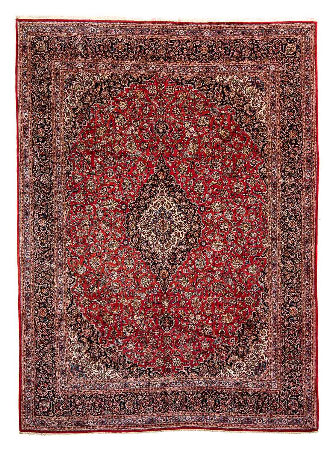 Perser Rug - Keshan - 445 x 330 cm - red