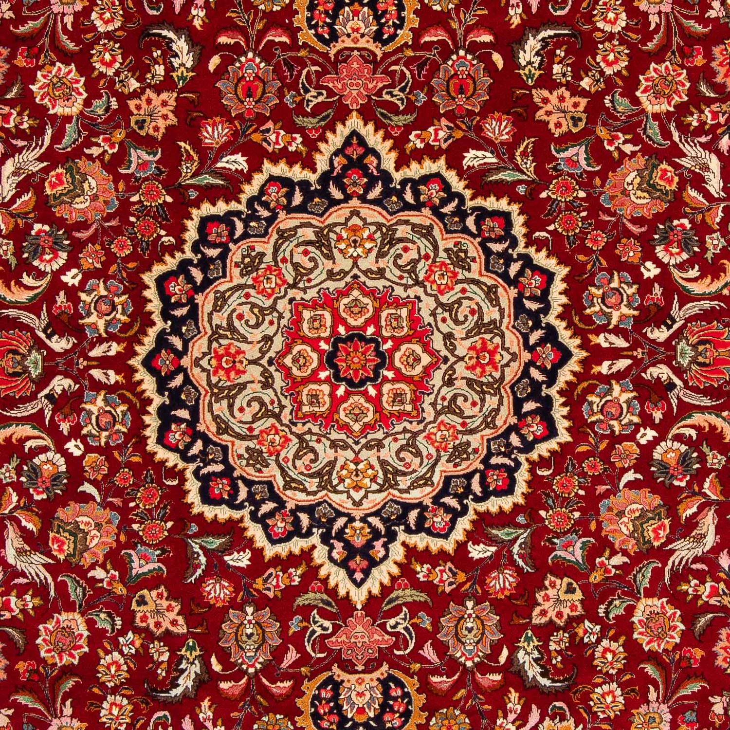 Perser Rug - Tabriz - Royal - 303 x 209 cm - dark red