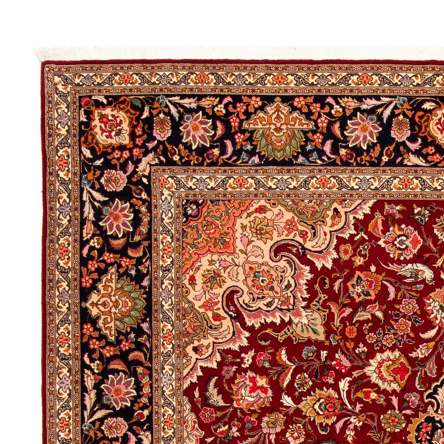 Perser Rug - Tabriz - Royal - 303 x 209 cm - dark red