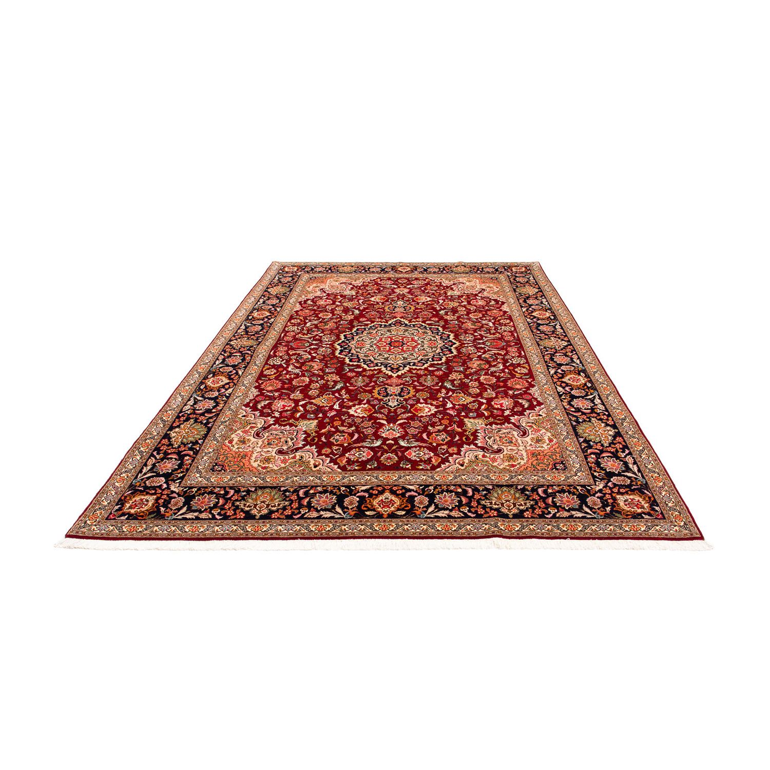 Perser Rug - Tabriz - Royal - 303 x 209 cm - dark red