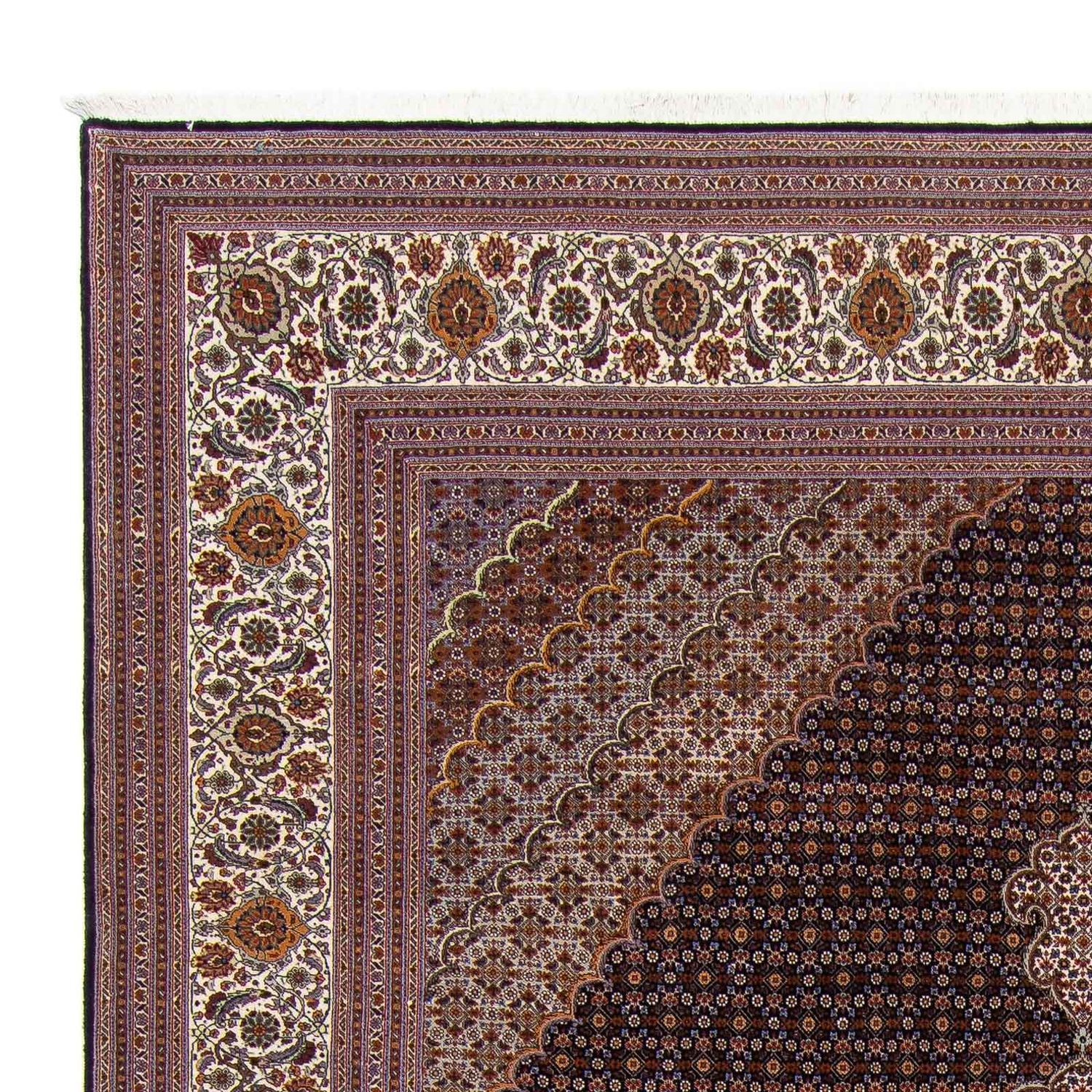 Perser Rug - Tabriz - 340 x 255 cm - dark brown