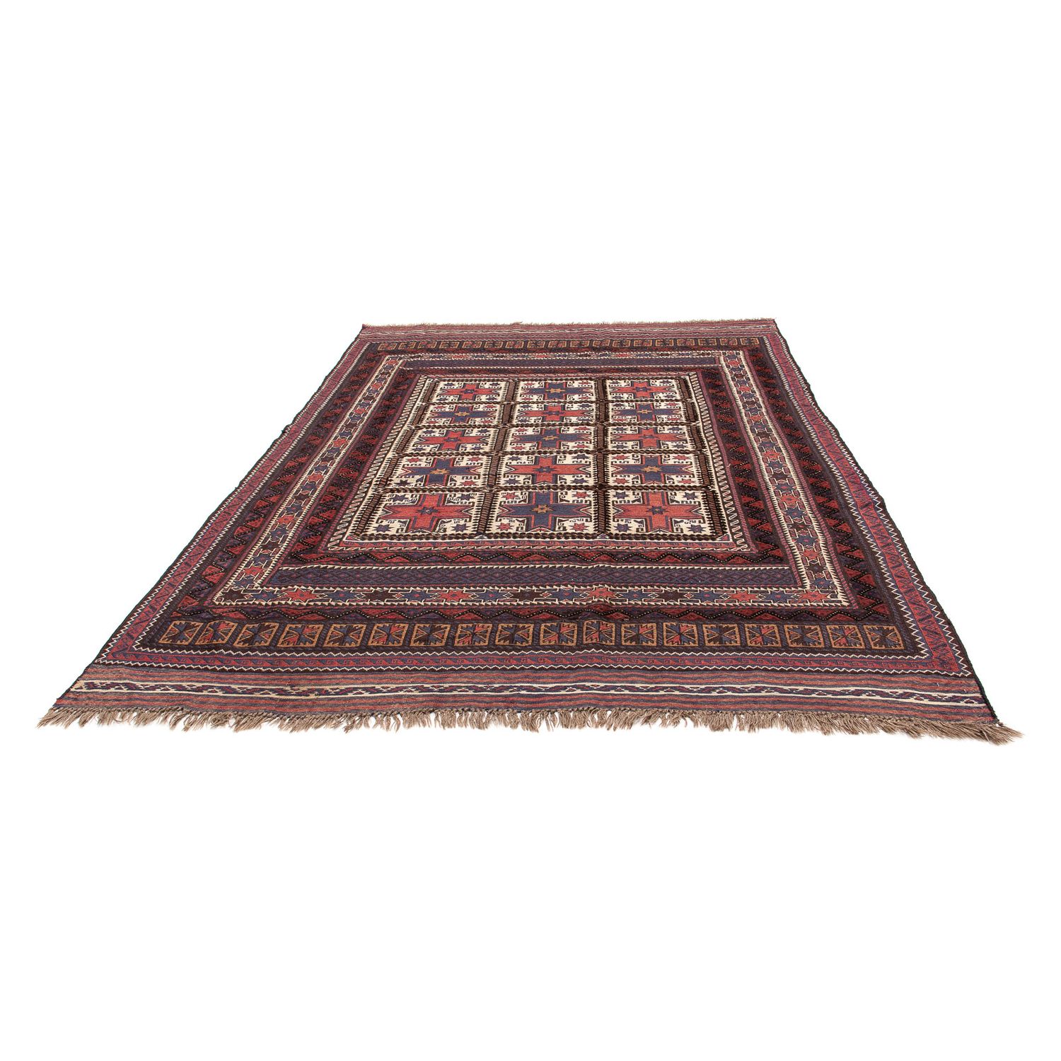 Kelim Rug - Oriental - 288 x 200 cm - brown