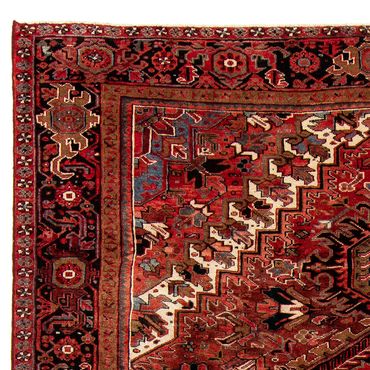 Perser Rug - Nomadic - 390 x 295 cm - dark red