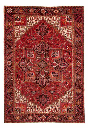 Perser Rug - Nomadic - 382 x 286 cm - dark red