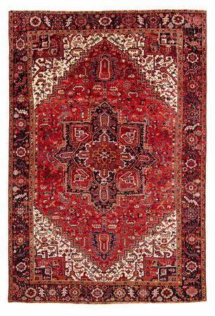 Perser Rug - Nomadic - 384 x 280 cm - dark red