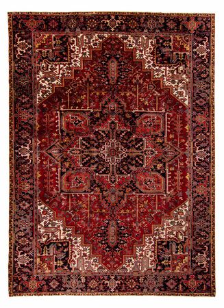 Perser Rug - Nomadic - 380 x 310 cm - dark red