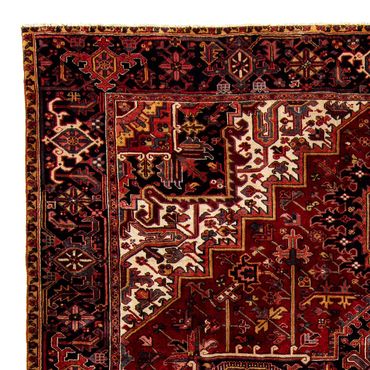 Perser Rug - Nomadic - 380 x 310 cm - dark red