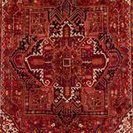 Perser Rug - Nomadic - 374 x 295 cm - dark red