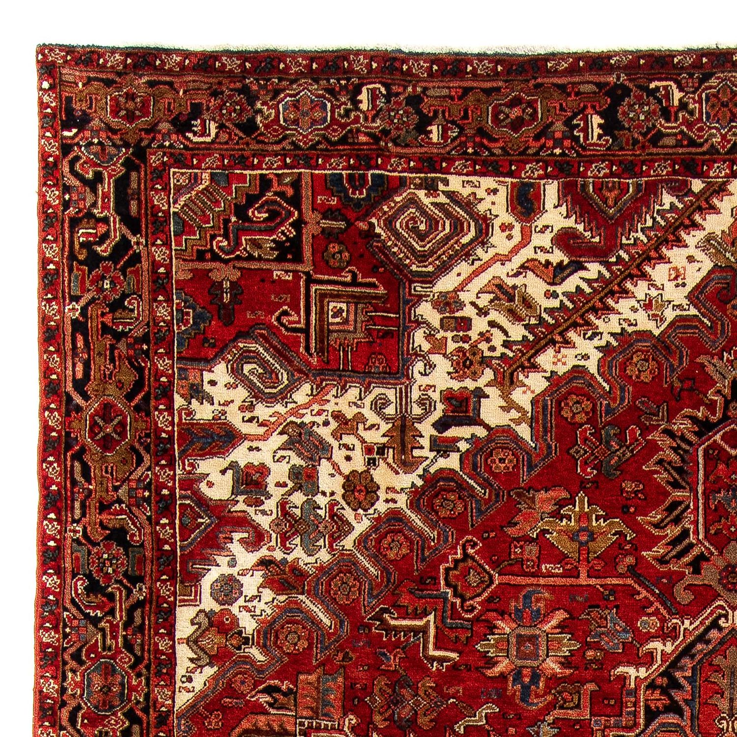 Perser Rug - Nomadic - 377 x 306 cm - dark red