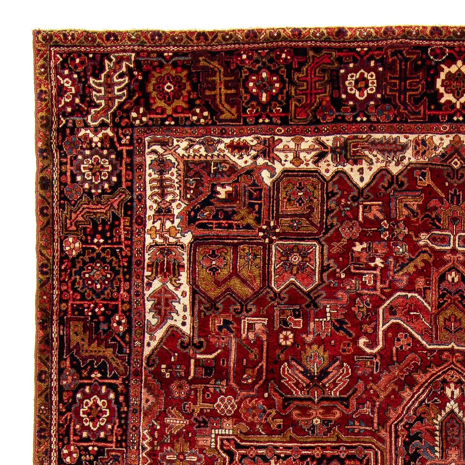 Perser Rug - Nomadic - 368 x 272 cm - dark red